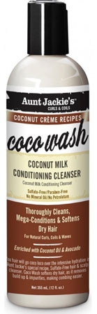 Aunt Jackie&#039;s Coconut Milk Conditioning Cleanser 355ml
