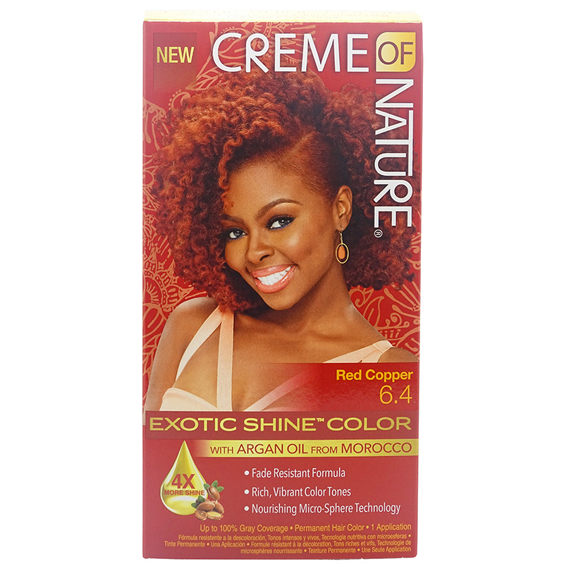 Creme of Nature Exotic Shine Color Red Copper 6.4