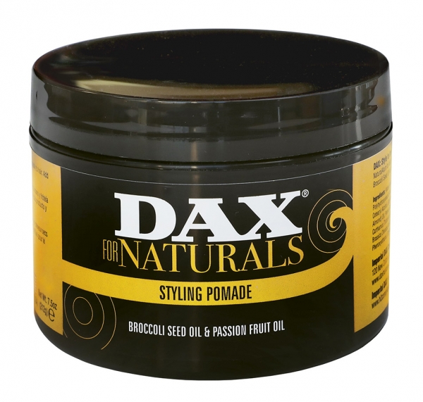 Dax for Naturals Styling Pomade Broccoli Seed Oil &amp; Passion Fruit Oil 222ml