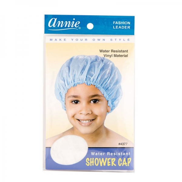 Annie Kids Water Resistant Shower Cap Assorted #4377