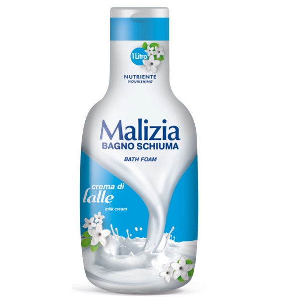 Malizia Bath Foam Milk Cream 1L