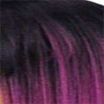 Schwarz-Pink Lila Mix Ombre #TT1B/Rose Purple
