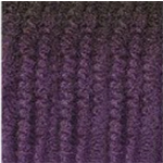 Schwarz-Violett Mix Ombre #TT1B/Purple