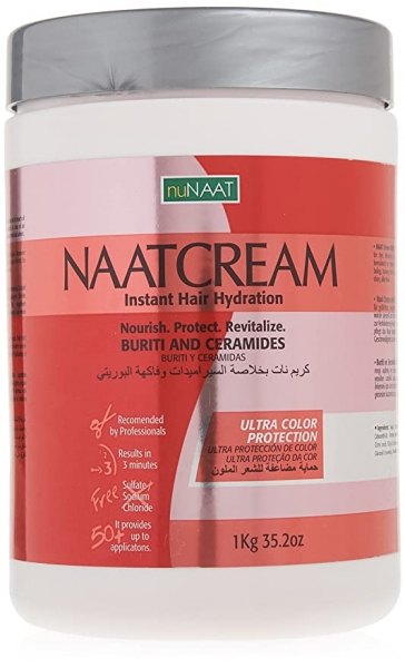 NuNaat Cream Instant Hair Hydration Buriti &amp; Ceramides 1kg